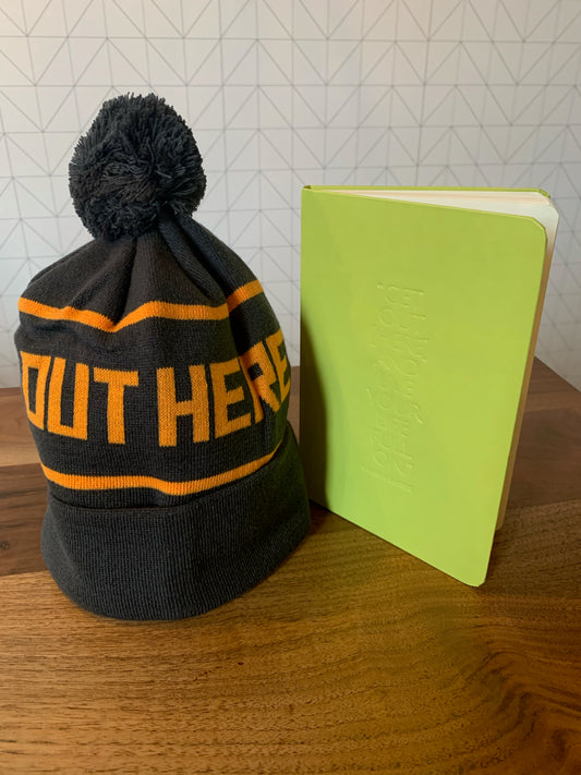 BUNDLE: Out Here Yoga Journal & OHY Knit Beanie