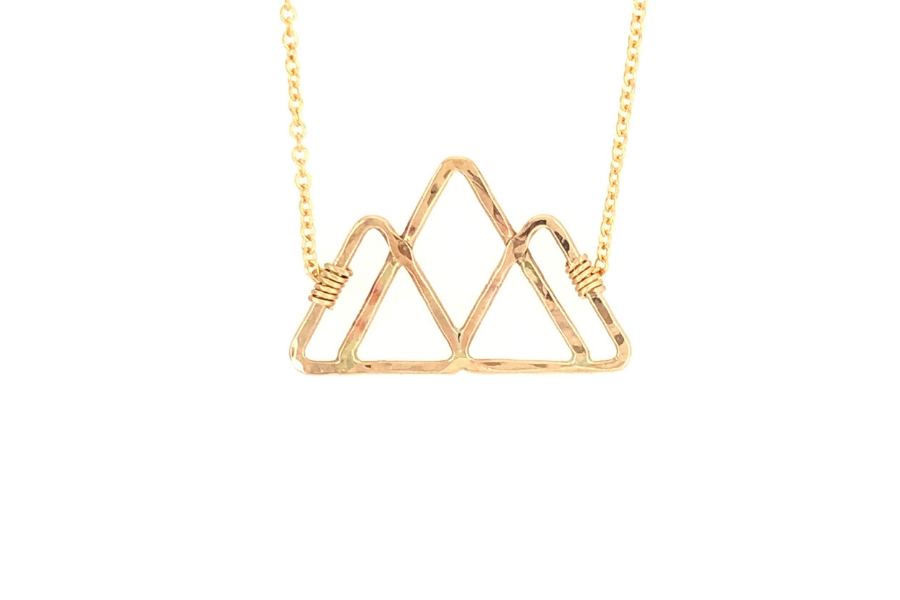 Out Here Yoga Triangle Sabina Necklace